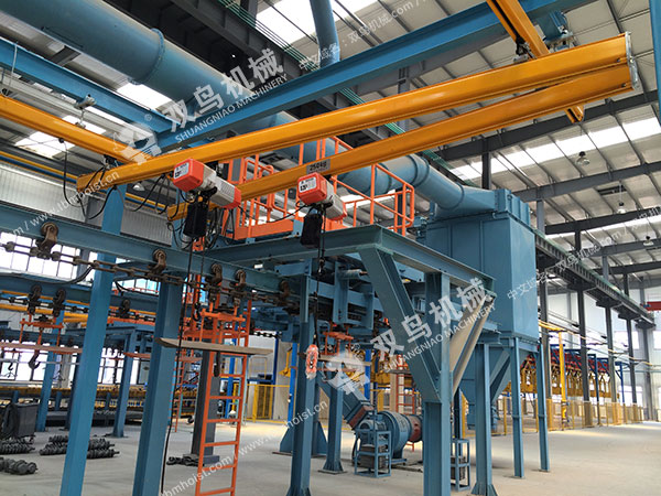 雙鳥(niǎo)成功案例-流水線上使用雙鳥(niǎo)電動(dòng)葫蘆